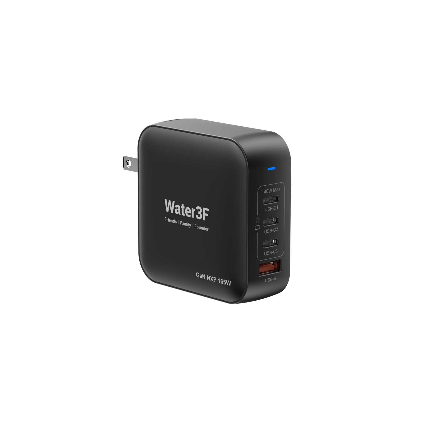 【深度解析】Water3F GaN 快充全攻略:165W 與 100W 四孔充電器該怎麼選?