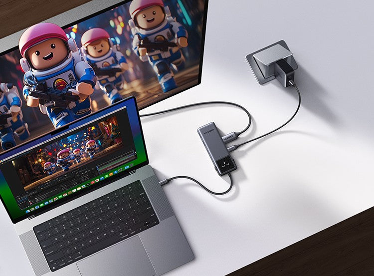 MacBook Air 的連接煩惱一次解決! 綠聯最新Type-C Hub 多功能集線器推薦