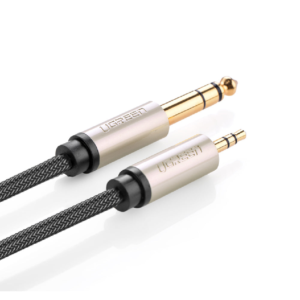 【福利品】綠聯 3.5mm轉6.35mm發燒級音源線