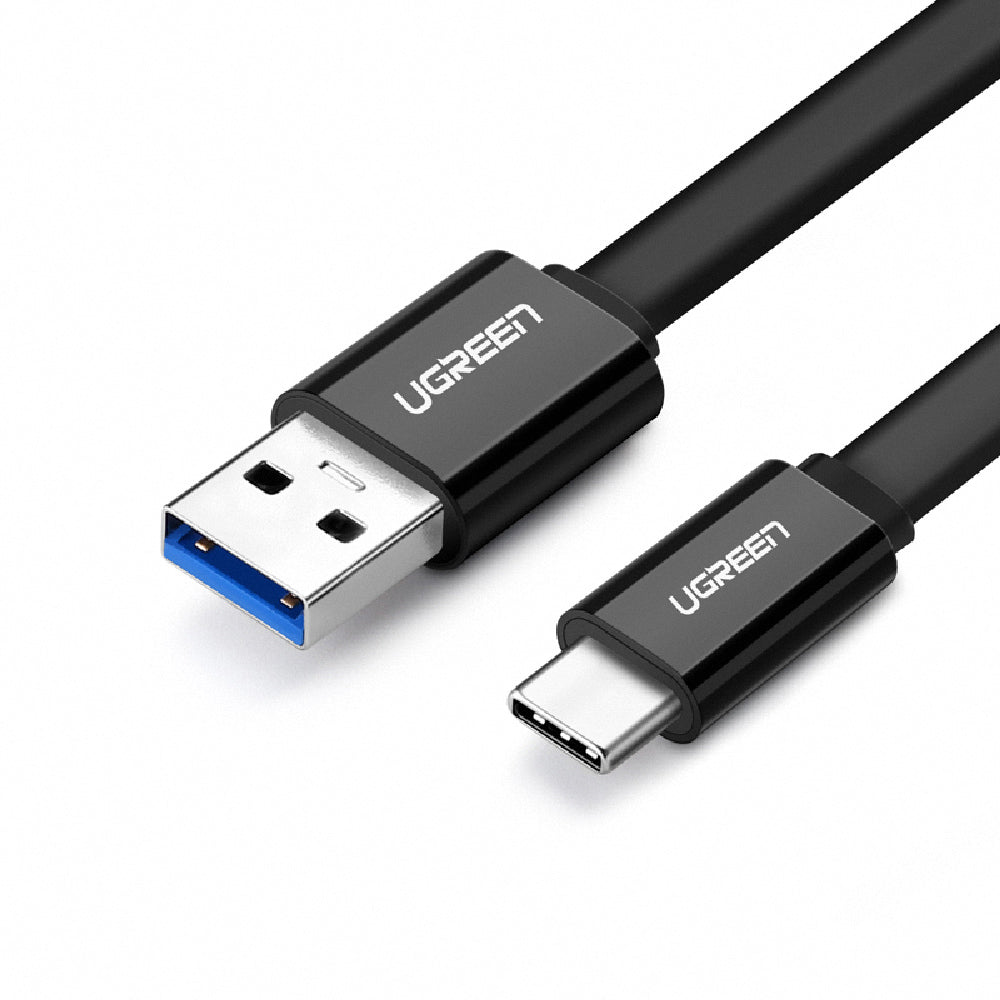 【福利品】綠聯 1.5M USB3.0 Type-C快充傳輸線 FLAT版