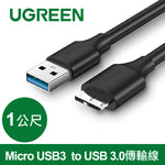【福利品】綠聯 HDMI2.0傳輸線綠聯 Micro USB3 to USB3傳輸線