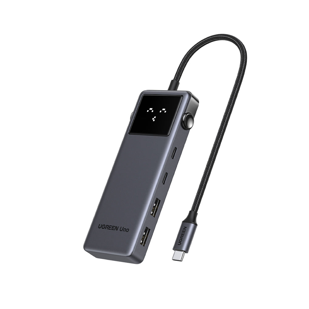 綠聯 小機器人 六合一多功能USB-C集線器