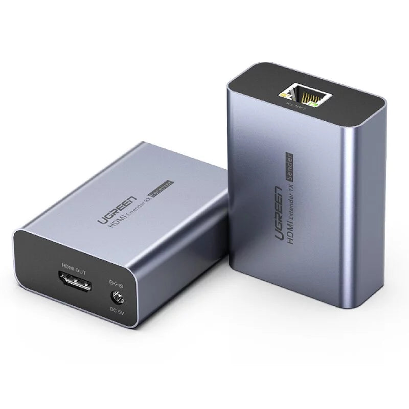 綠聯 HDMI 訊號延長器 發射端+接收端 支援50M