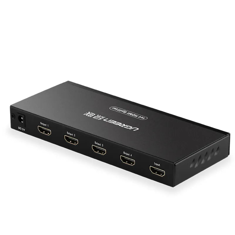 綠聯 HDMI一分四分配器(一進四出) 4K金屬版