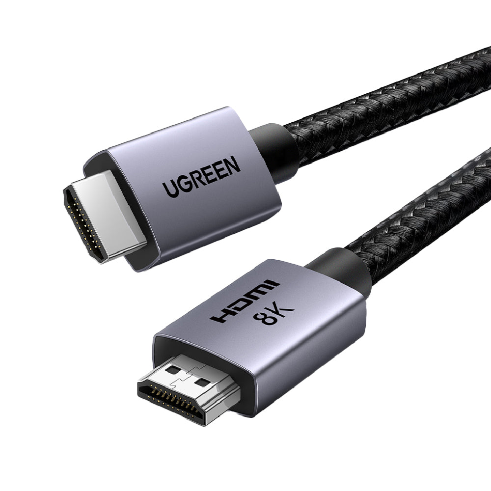 綠聯 HDMI 8K /60Hz傳輸線 2.1認證 金屬編織 高畫質影音連接線 袋裝 Pro版