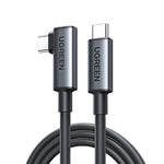 綠聯 USB-C轉USB-C VR傳輸線 Type-C直頭轉L型彎頭 5Gbps