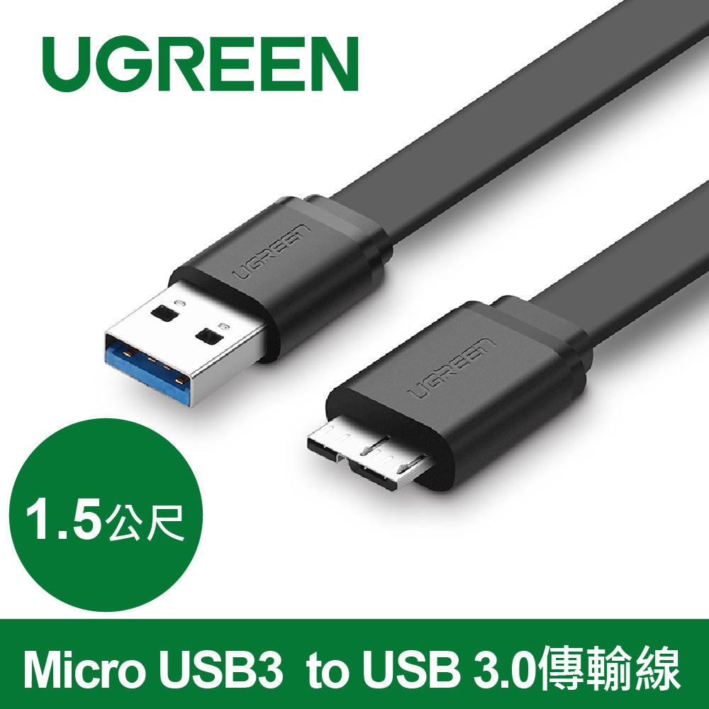 【福利品】綠聯 HDMI2.0傳輸線綠聯 Micro USB3 to USB3傳輸線