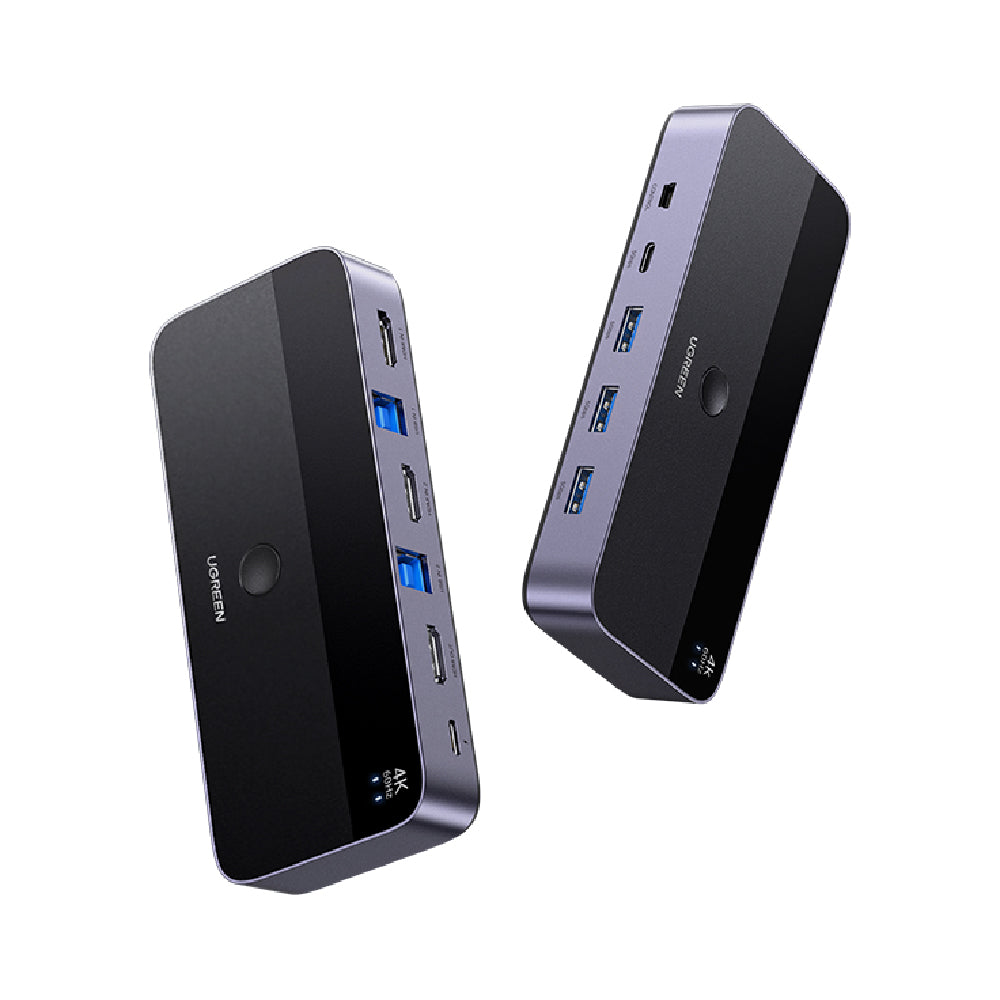 綠聯 HDMI 2.0  KVM 切換器  二進一出  支授4K@60Hz
