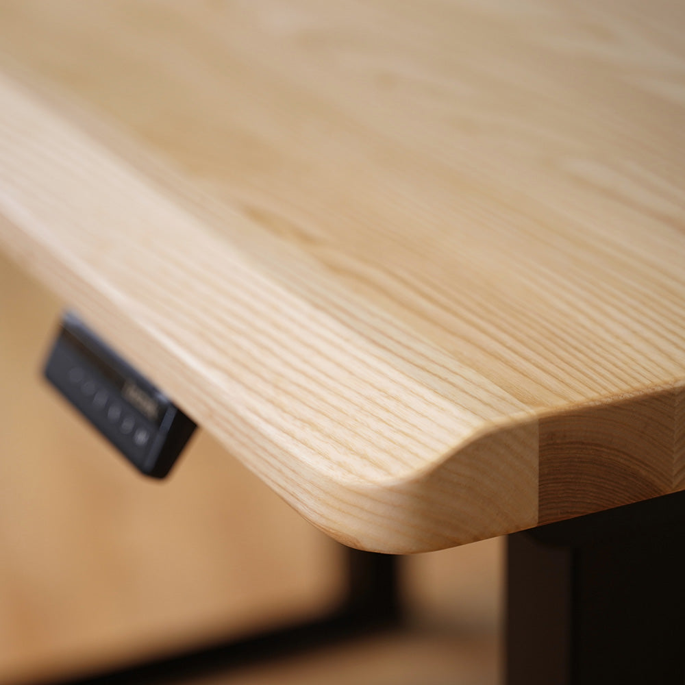 Water3F X 原木狂人  E7Q 原木電動升降桌