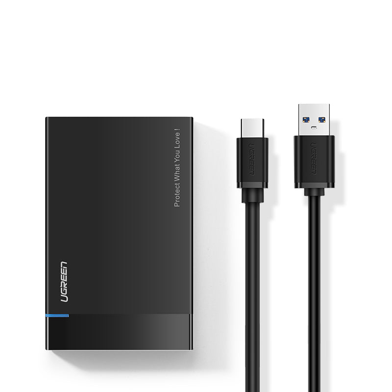 [拆封新品/福利品]綠聯 2.5吋Type-C/USB3.1隨身硬碟外接盒