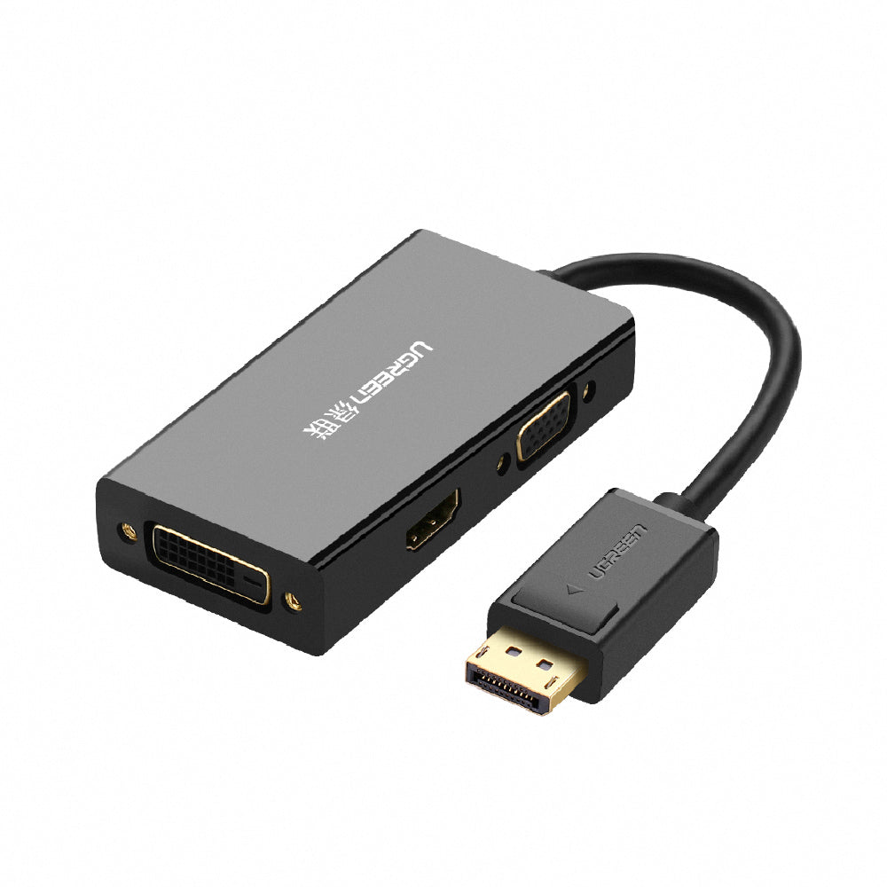 【拆封新品/福利品】綠聯 DisplayPort轉HDMI/VGA/DVI轉換器 PRO版