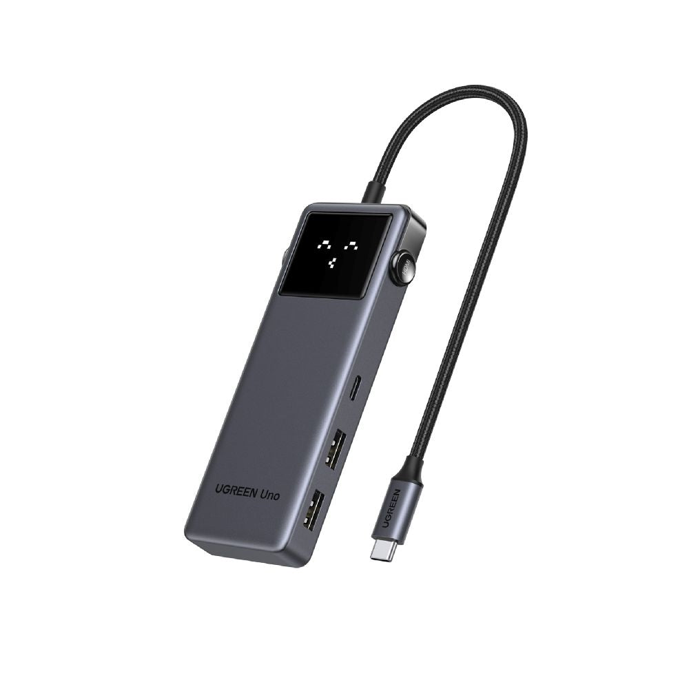 綠聯 小機器人七合一多功能USB-C集線器