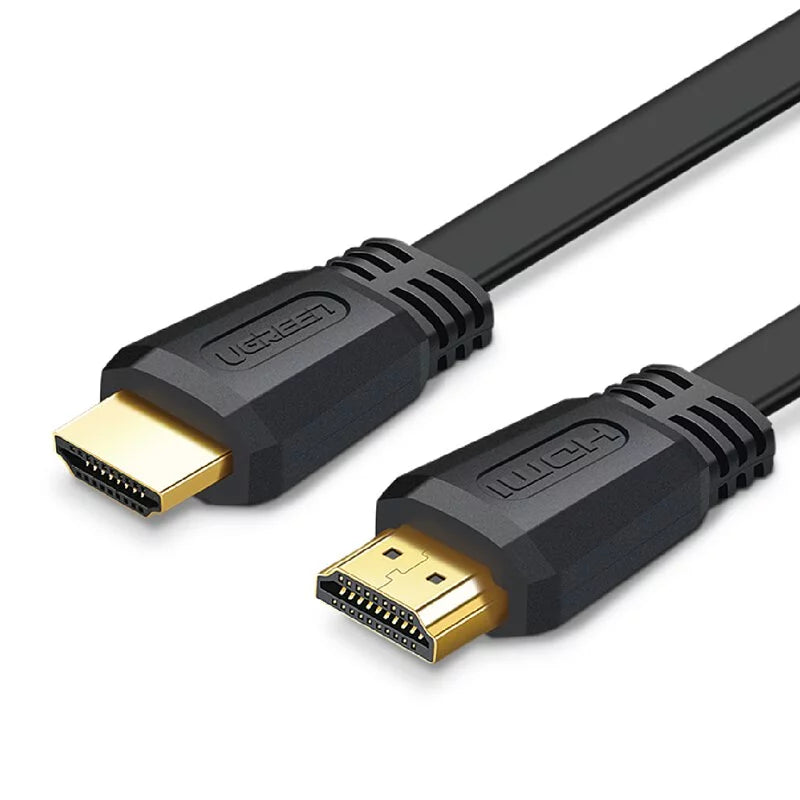 [福利品] 綠聯 HDMI 2.0傳輸線 FLAT版 黑色