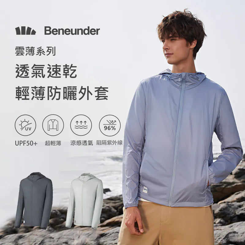 【福利品】蕉下 雲薄系列  透氣速乾輕薄防曬外套  防紫外線UPF50+