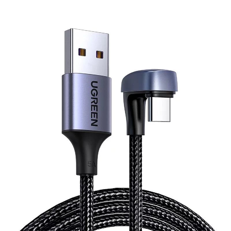 [福利品] 綠聯 5A快充電競線USB-C/Type-C 尼龍編織網