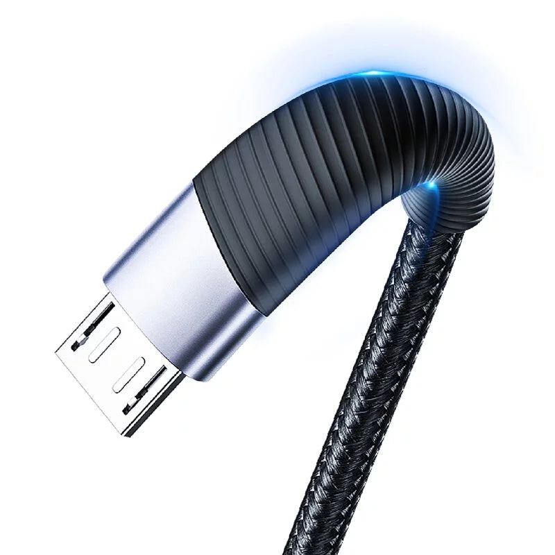 [福利品] 綠聯 Micro USB快充傳輸線 鋁合金+編織版