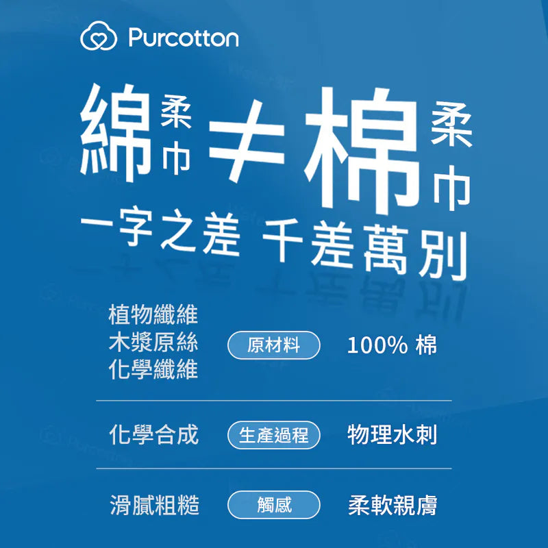 [箱購]全棉時代 100%純棉嬰兒超柔乾濕兩用巾 80片加厚 (15*20公分)  共54包/箱