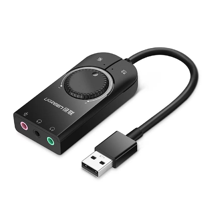 綠聯 USB多功能音效卡