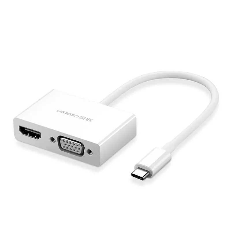 [福利品]  綠聯 USB Type-C轉HDMI/VGA轉換器