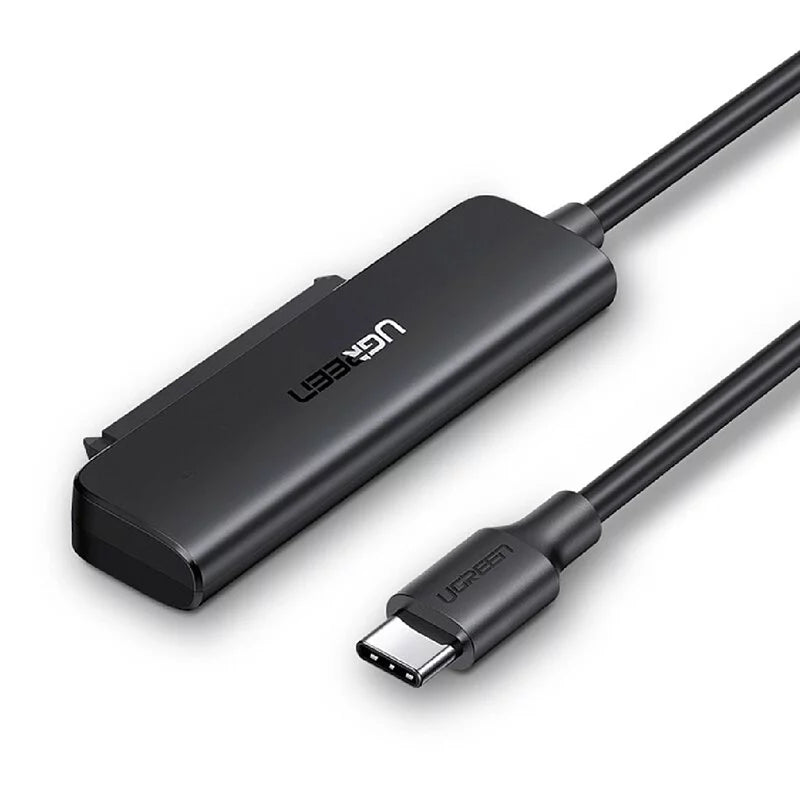 綠聯 USB-C/Type-C轉SATA 2.5吋硬碟SSD便捷傳輸線 支援6TB