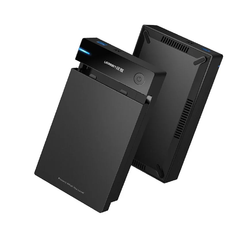 綠聯 2.5/3.5硬碟SSD通用外接盒