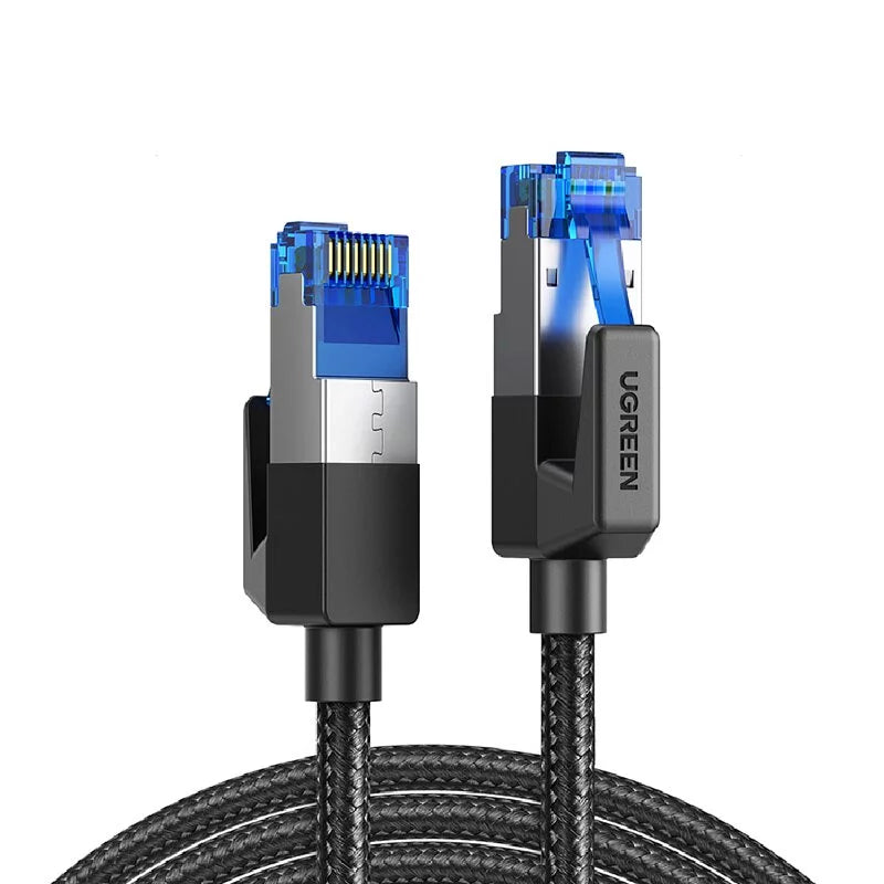 綠聯 40Gbps CAT8網路線 30AWG純銅 光速級 棉網編織版