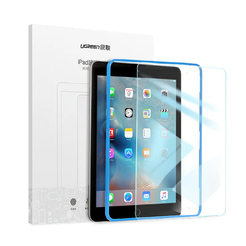 綠聯 iPad 9H鋼化玻璃保護貼 送貼膜神器