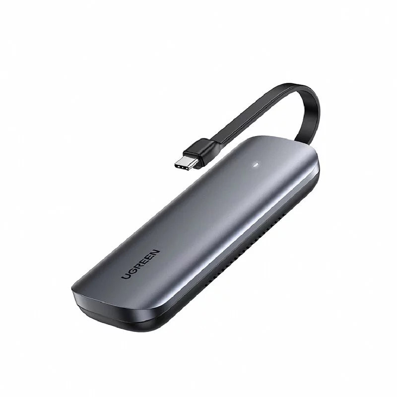 綠聯 Type-C/USB3.1 M.2硬碟外接盒 10Gb NVMe鯊魚鰭收線版