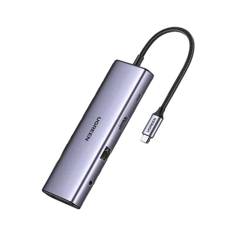 綠聯 十合一 TYPE-C 集線器 HDMI+VGA 旗艦版[使用美國德州儀器晶片]