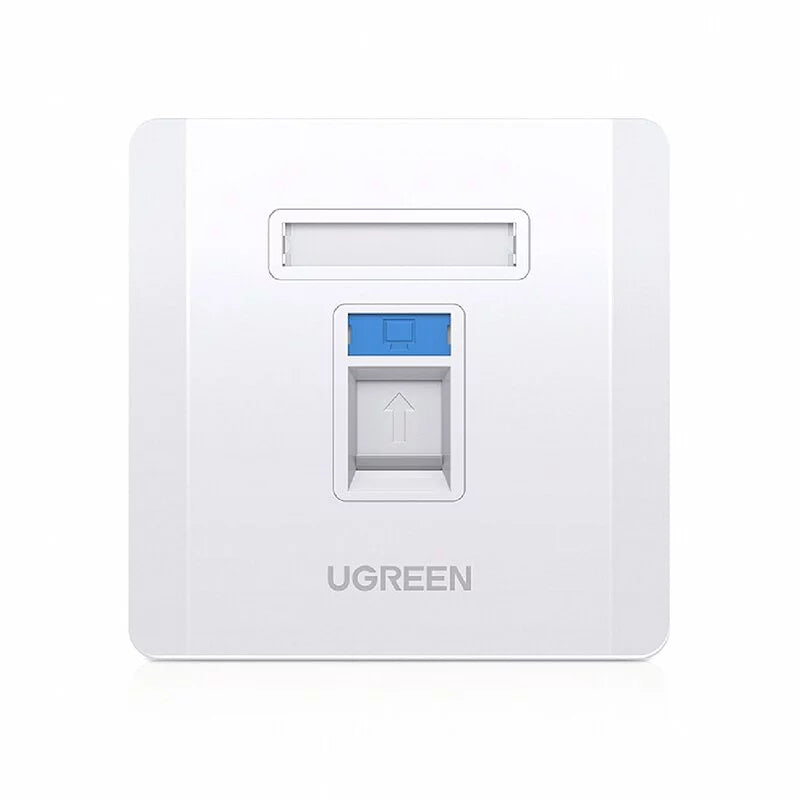 綠聯  網路資訊插座/單口電話面板 蓋版