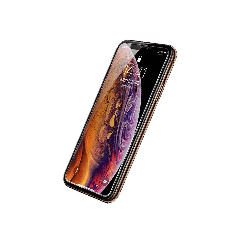 綠聯 iPhone XS MAX鋼化膜 一體式磨砂滿版