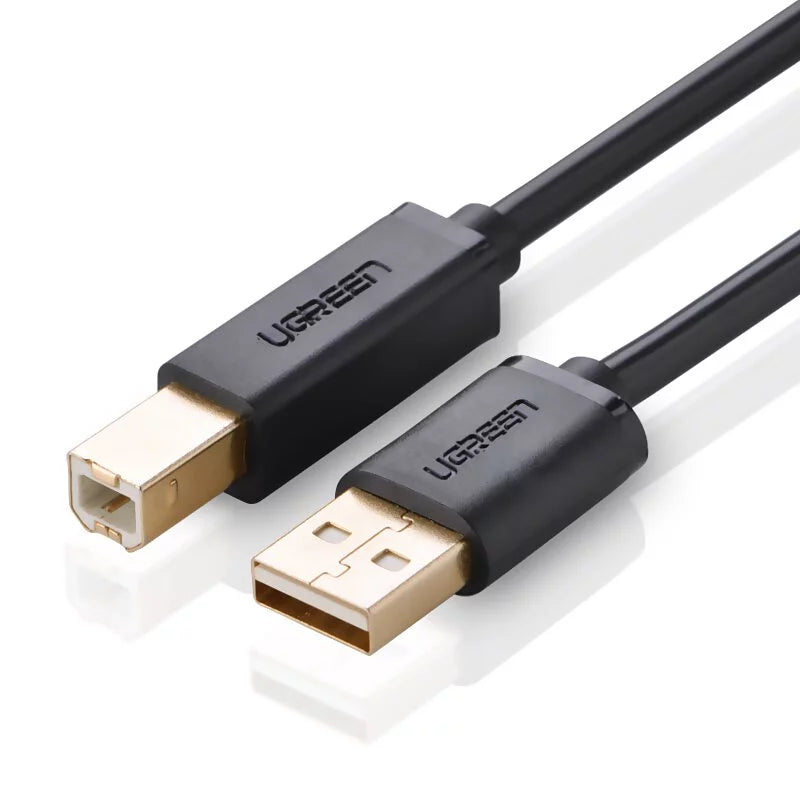 綠聯 USB A to B印表機多功能傳輸線