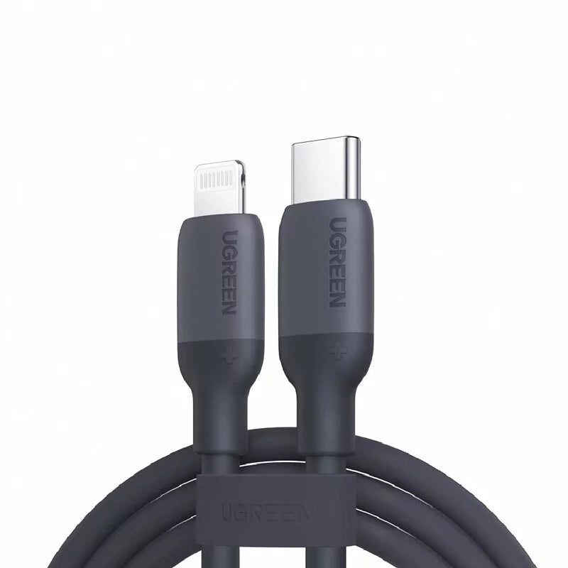 綠聯USB-C to Lightning蘋果官方認證MFi 液態矽膠版