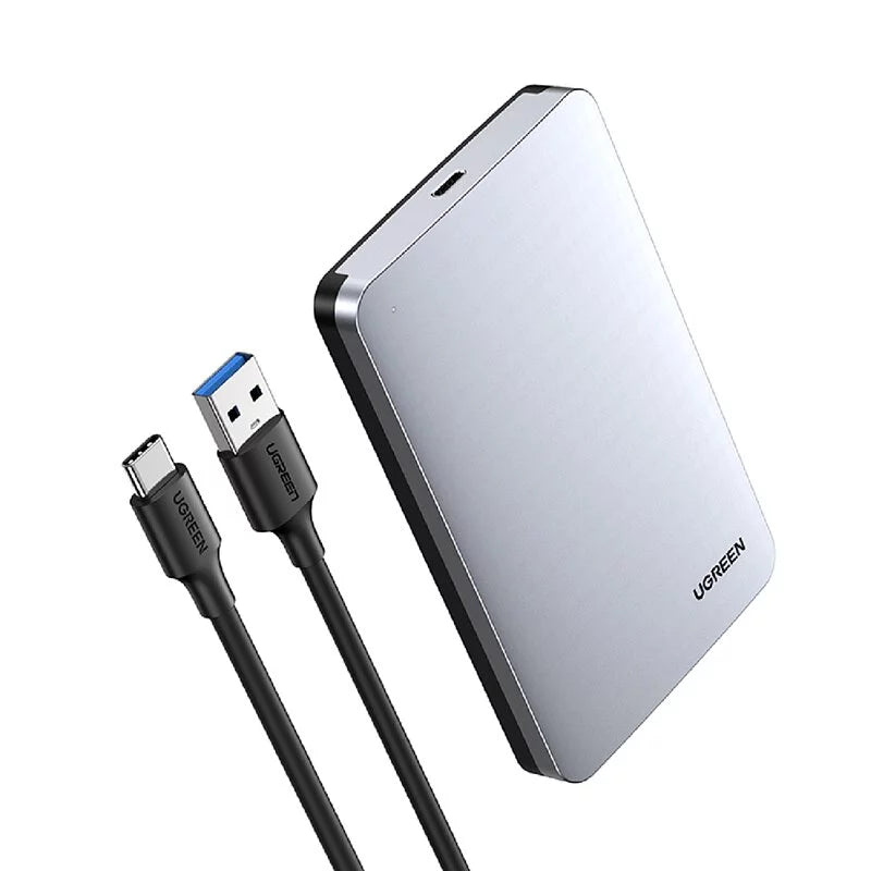 [福利品] 綠聯 2.5吋USB-C/Type-C 3.1隨身硬碟外接盒 铝合金USB-C版