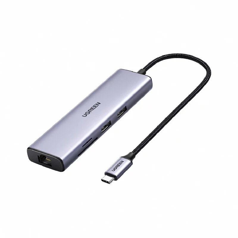 綠聯 七合一多功能USB-C集線器 4K 60Hz版