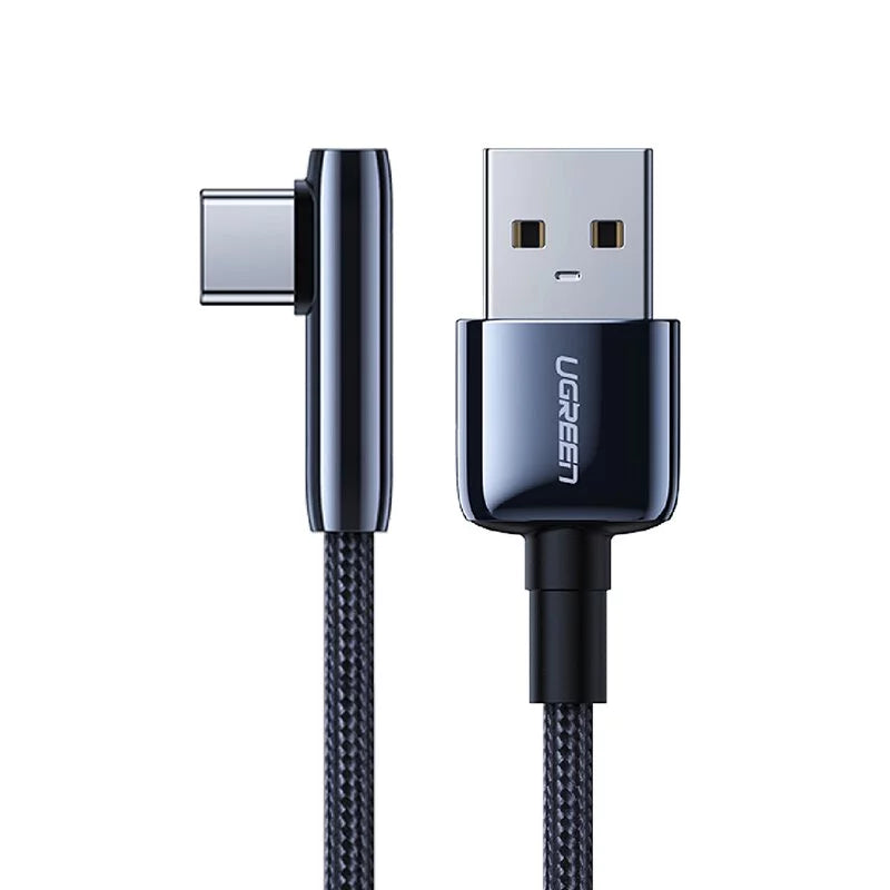 [福利品] 綠聯 3A快充電競線 1M USB-C/Type-C  編織金屬Pro版