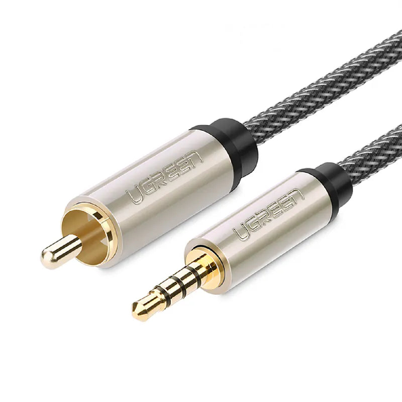 [福利品]  綠聯 SPDIF同軸3.5mm轉RCA發燒級音源線