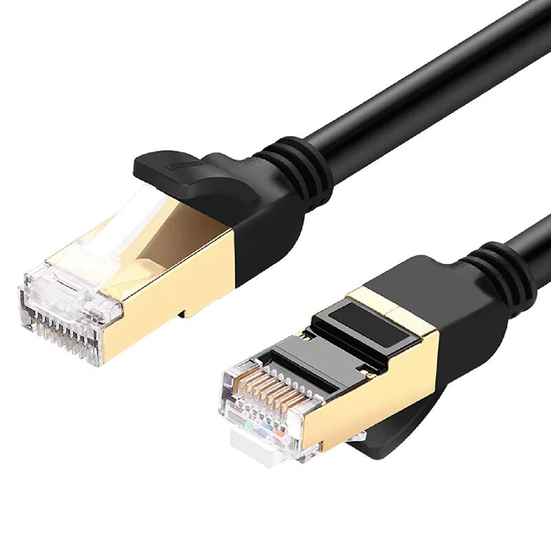 綠聯 CAT7網路線  F/FTP版 黑色