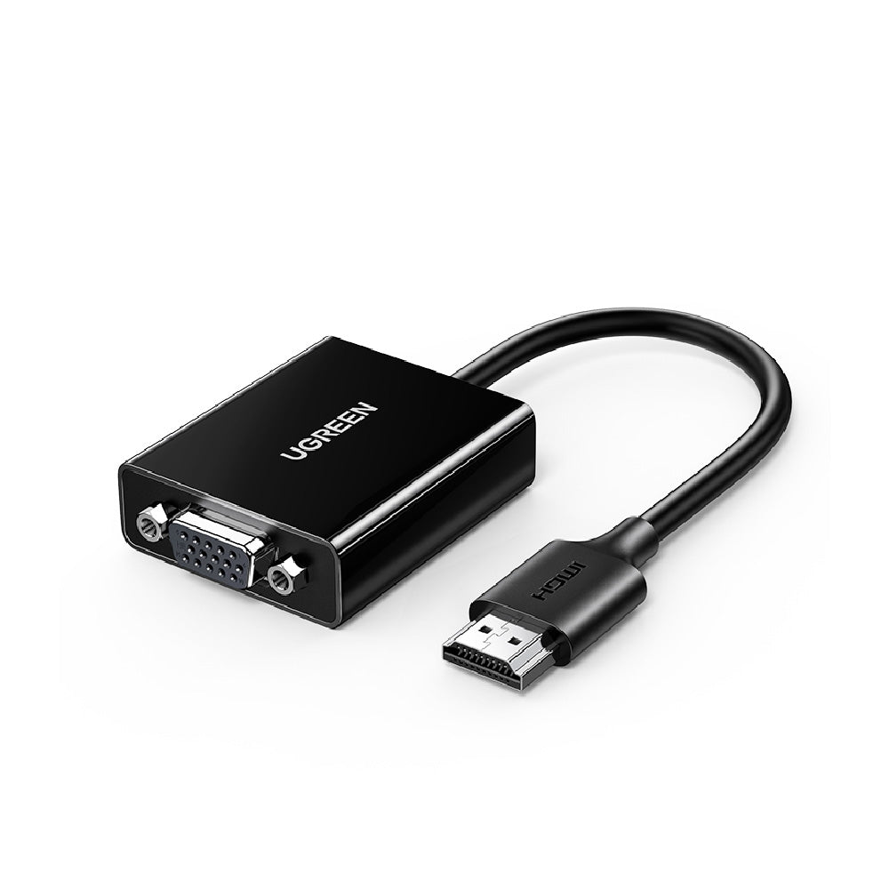 綠聯 HDMI轉VGA轉接器 1080P USB-C供電 HDMI 1.3