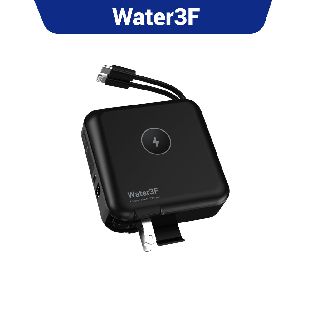 Water3F 10000mAh 十合一無線快充行動電源