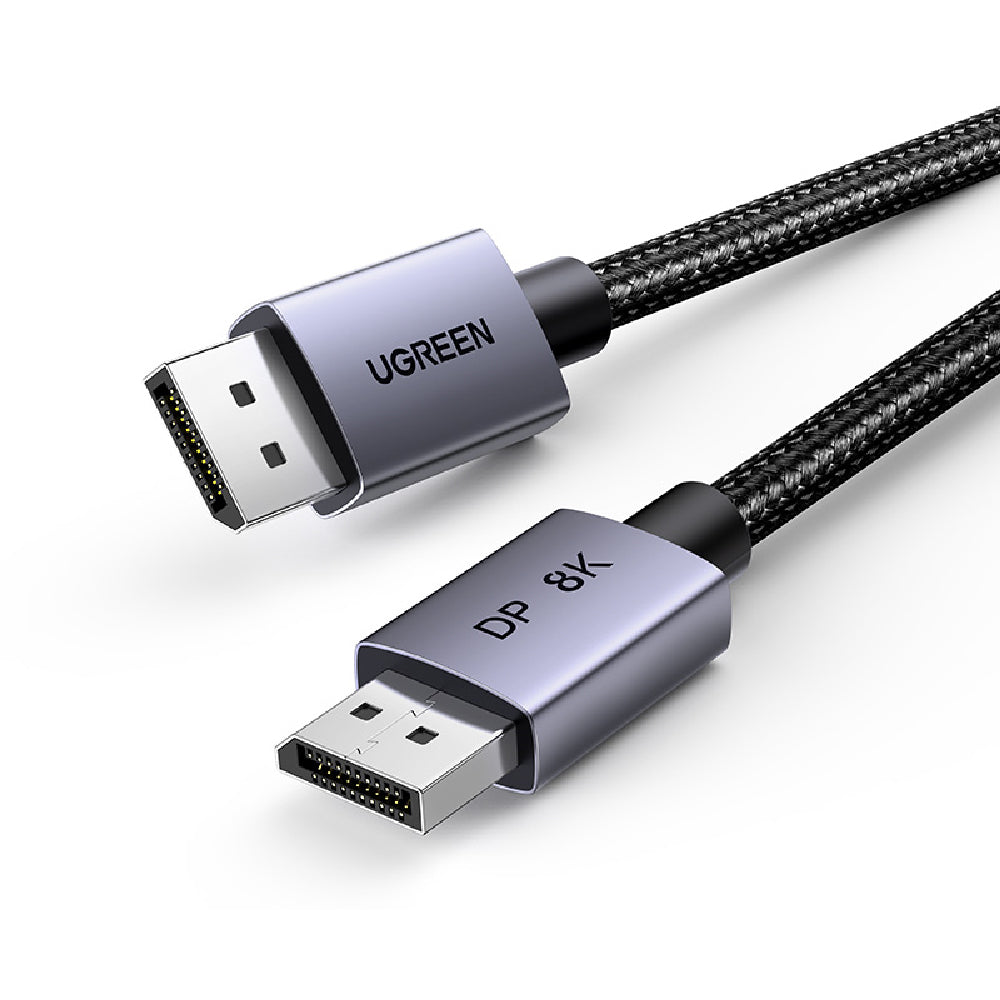 綠聯 DP線 8K /60Hz公對公 金屬編織 高畫質高速顯示器傳輸線 Pro版
