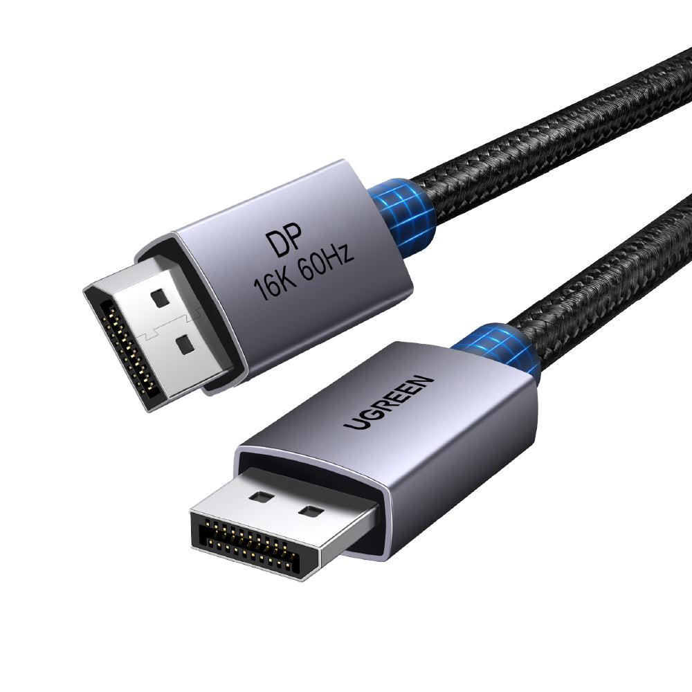 綠聯 DisplayPort 16K 影像線 公對公 鋁合金外殼 DP 顯示線