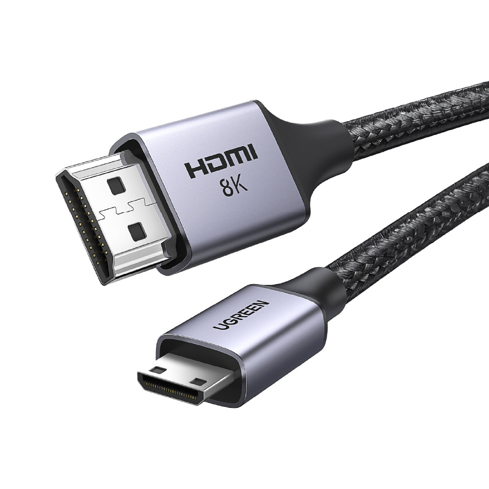 綠聯 Mini HDMI 轉 HDMI 8K 影像線 公對公