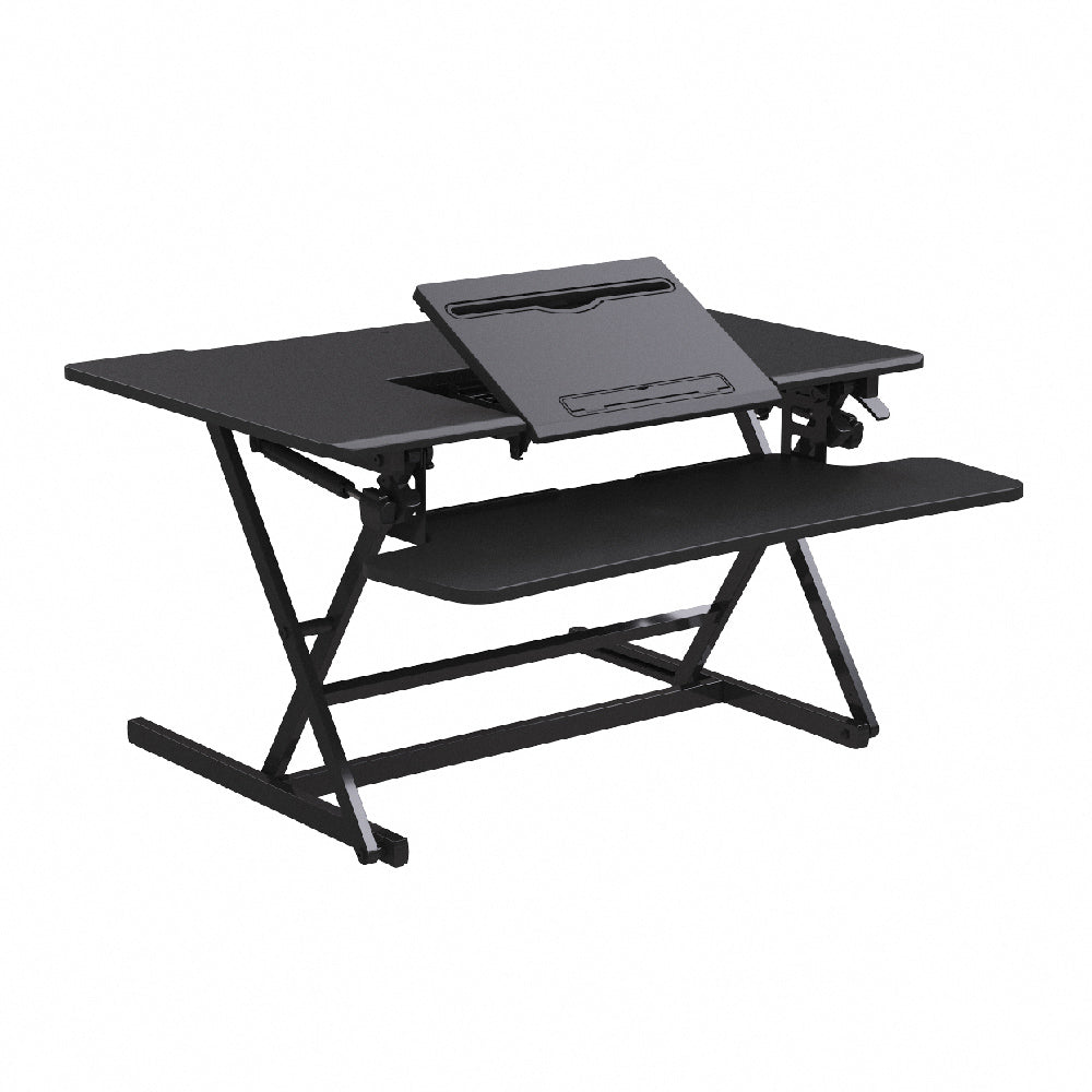 [拆封新品/福利品]樂歌Loctek 人體工學 自由懸停升降台 M2MT黑色