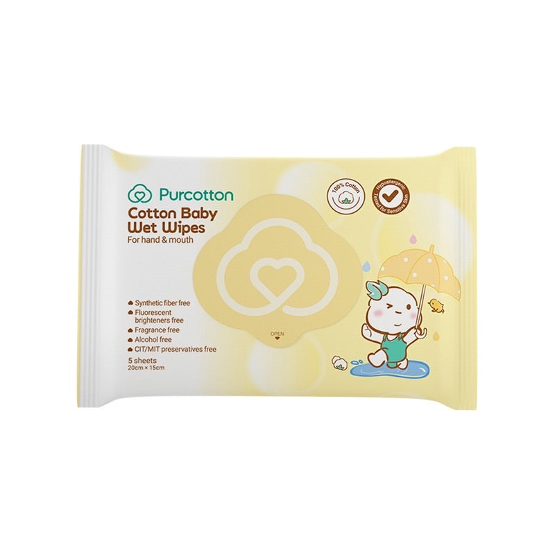 全棉時代 100%純棉嬰兒柔濕巾試用裝